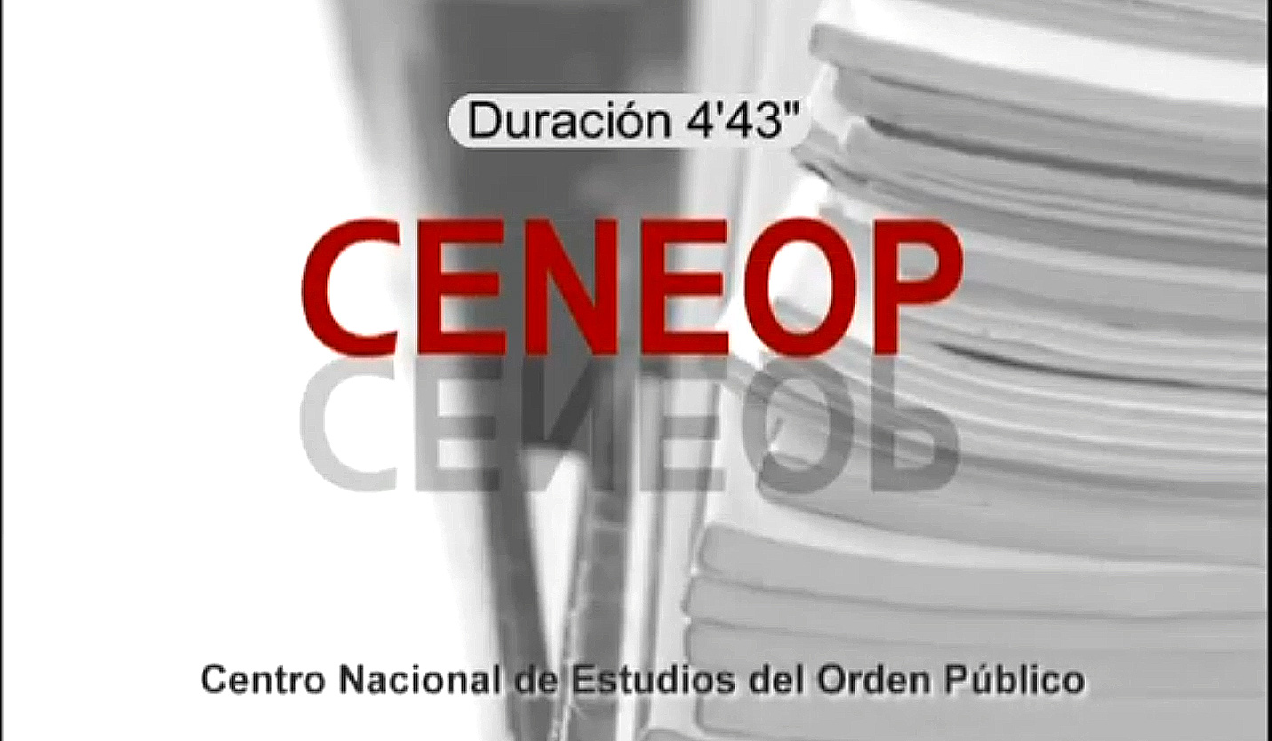 Presentación del Centro Nacional de Estudios del Orden Público de Chile.